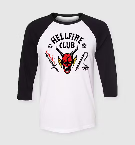 The Hellfire Club Raglan Shirt