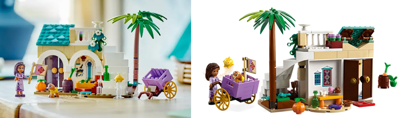 LEGO Disney Wish Character Collection - Asha, Sabino, Star, & More!