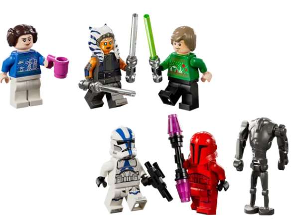 LEGO MInifigures from Star Wars 2024 Advent calendar