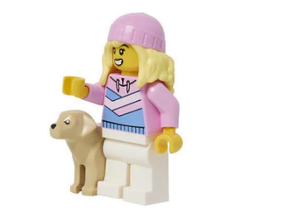 LEGO Female dogwalker BAN 2024 September