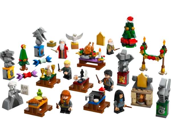 LEGO Harry Potter advent calendar 2024 builds