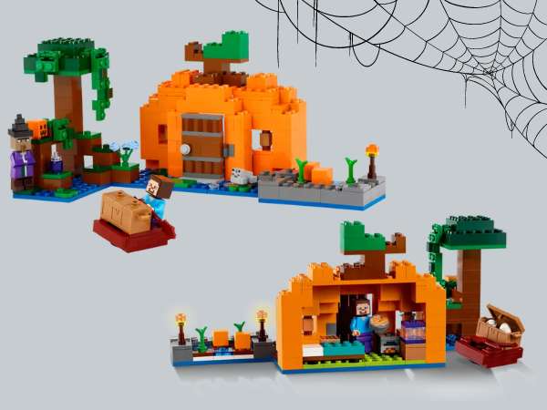 LEGO 21248 Minecraft Pumpkin Farm