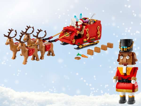 LEGO Santa's Sleigh and Nutcracker