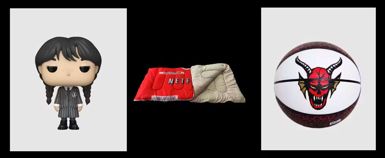 Netflix Shop merch