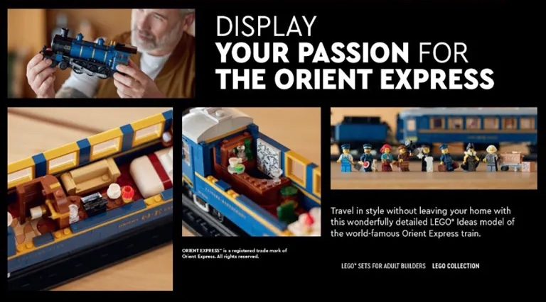 LEGO Orient Express leak
