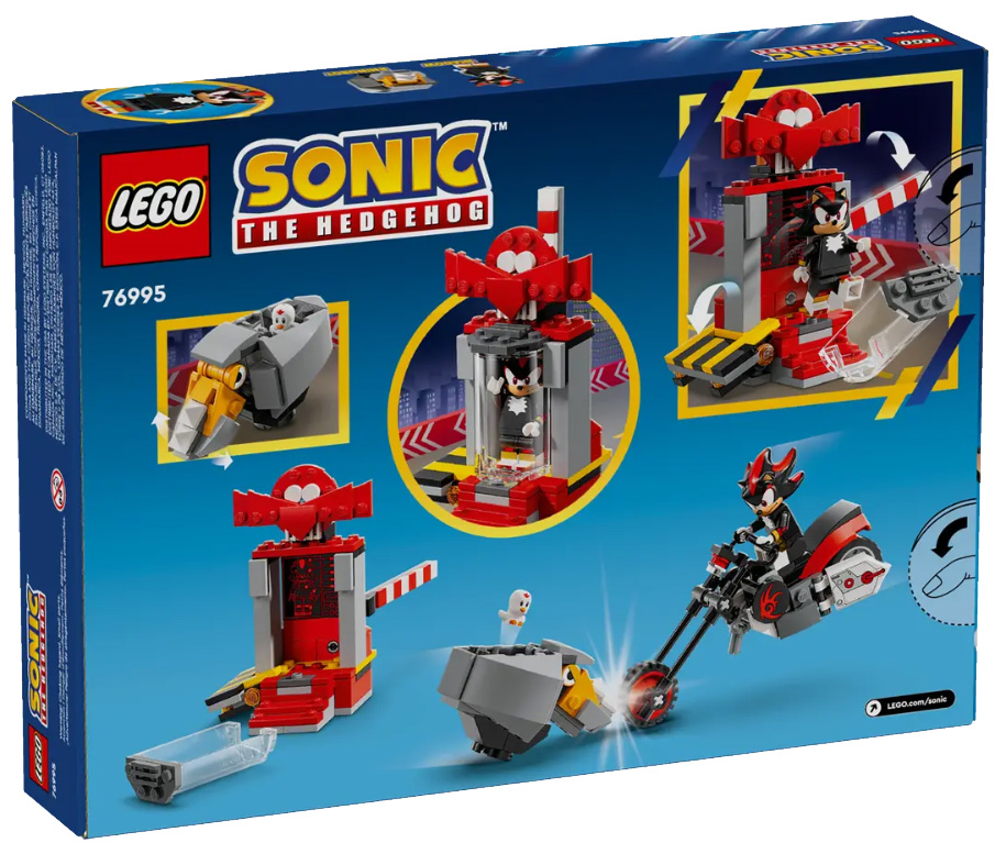 6 Pcs/set of Sonic Assembled Racing Blocks Compatible with Lego
