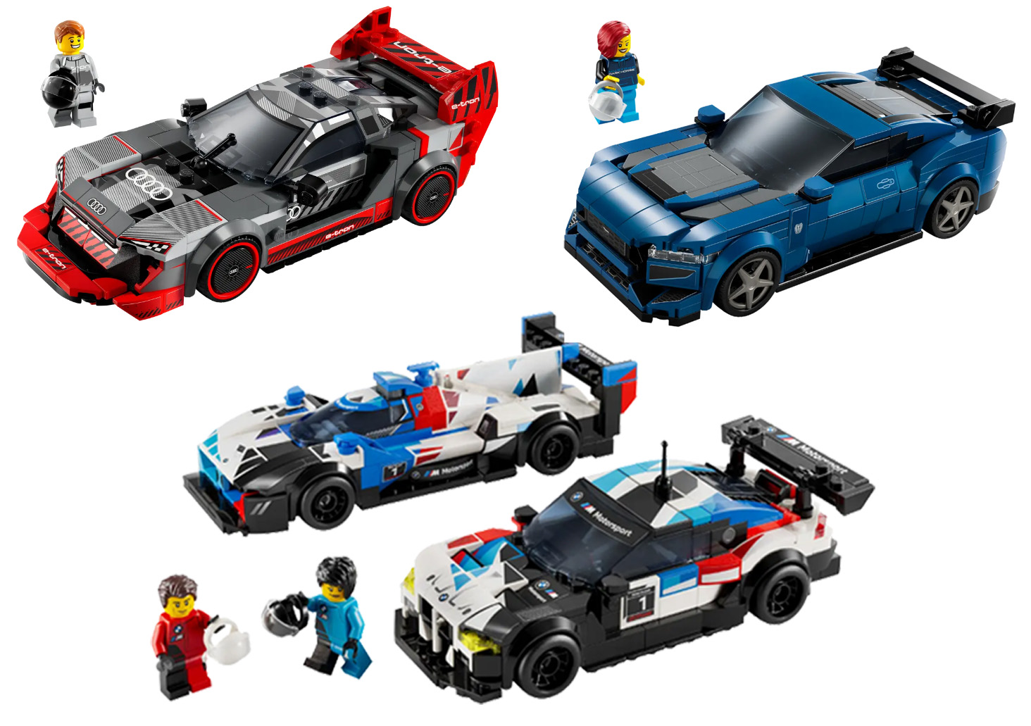 How to get LEGO BMW M4 GT3 and BMW M Hybrid car set I 76922