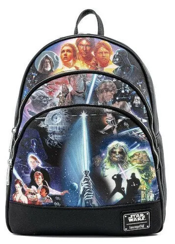 Loungefly Star Wars Original Trilogy Backpack