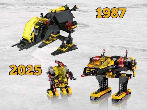 LEGO 10355 and 9654 rebuilt as Alienator