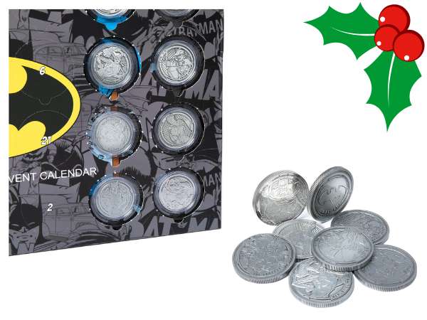 DC Comics Batman Collectable Coins Advent Calendar