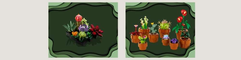 LEGO Botanicals small potted plants