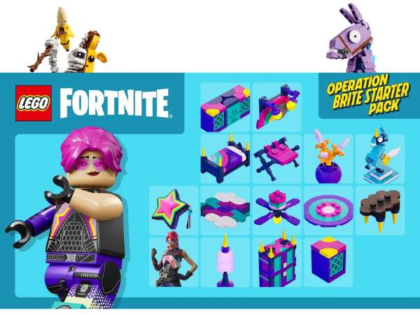 LEGO Fortnite Brite Bomber starter pack