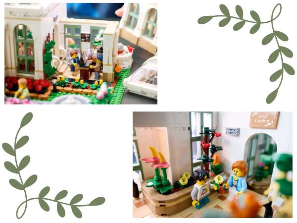 LEGO 21353 Cafe and Arid garden