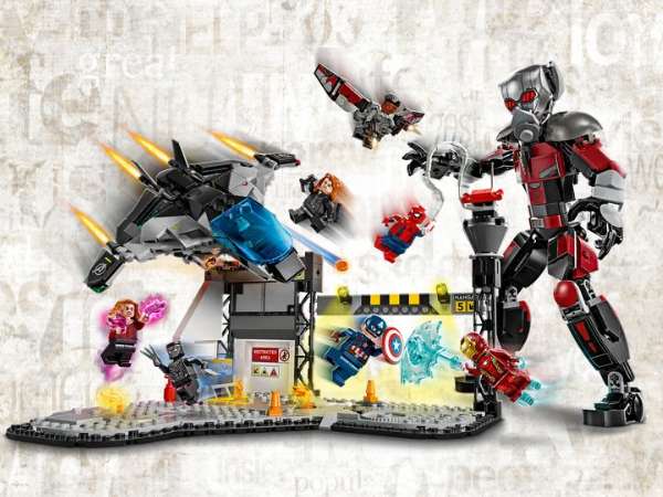 LEGO 76314 Captain America: Civil War Action battle