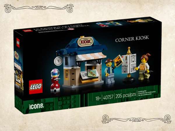 LEGO 40757 Corner Kiosk box