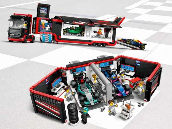 LEGO City F1 releases for 2025