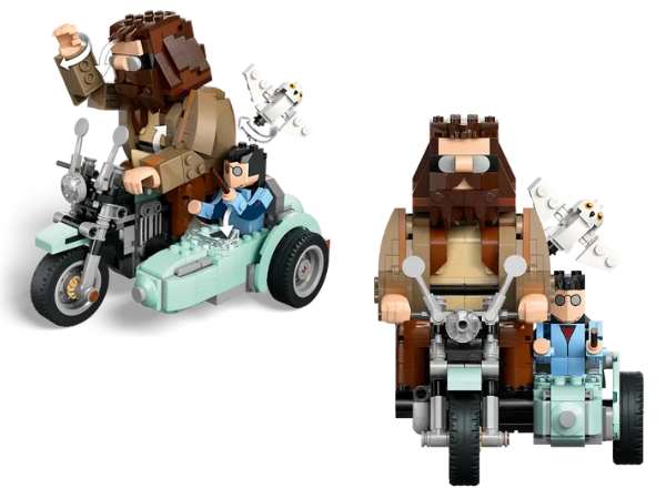 LEGO 76443 Hagrid and Harry's Motorcycle Ride