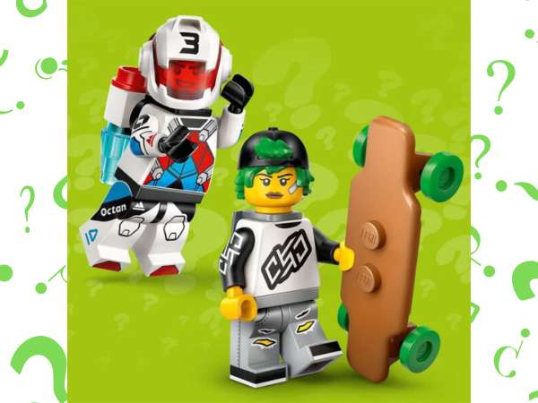 LEGO Longboarder and Jetpack Racer