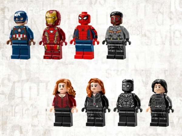 LEGO 76314 Minifigures