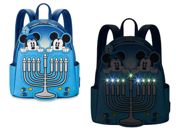 Loungefly Mickey Mouse Hanukah Mini Backpack