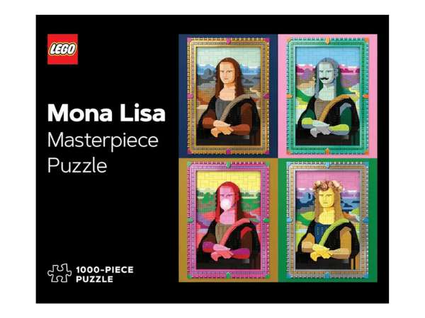 LEGO Mona Lisa puzzle