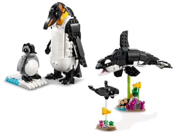 LEGO 31165 penguin and orca