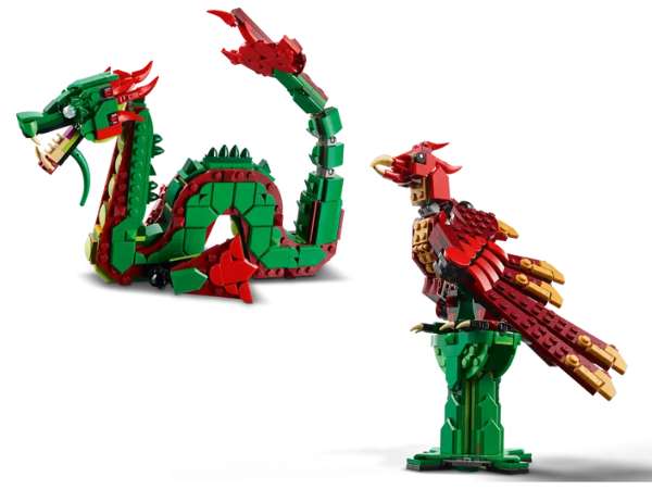 LEGO 31161 phoenix and sea serpent