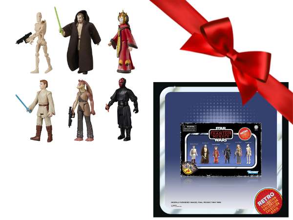 Hasbro The Phantom Menace Retro 6 Pack