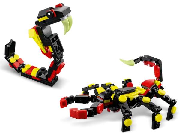 LEGO 31159 snake and scorpion