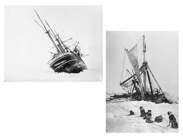 The Endurance Ship sinking