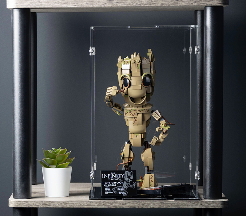 Marvel Groot Acrylic LEGO Display Case