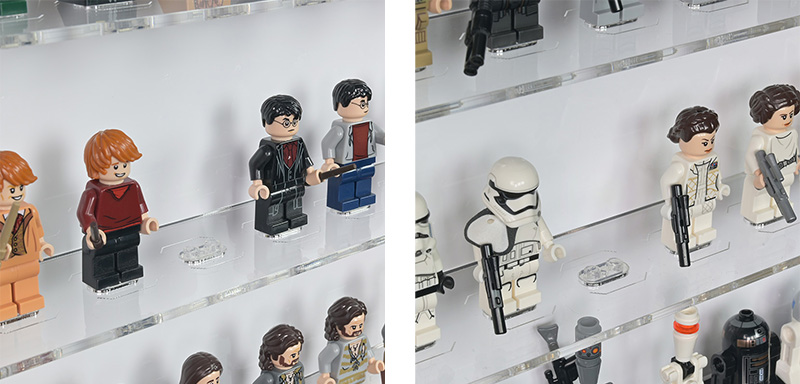 Display Ideas for Keeping LEGO Minifigures In Place