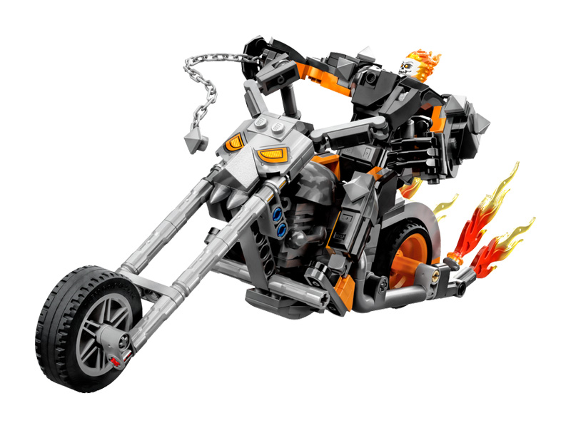 Display Ghost Rider Mech & Bike 76245