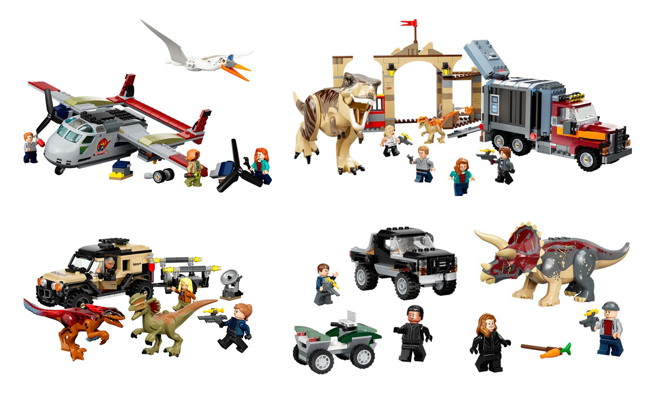 Build Your Own LEGO Jurassic Park | iDisplayit