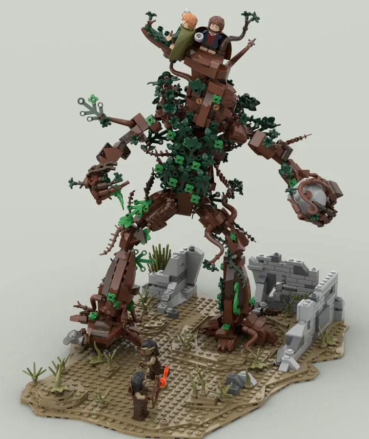Treebeard And The Last March Of The Ents