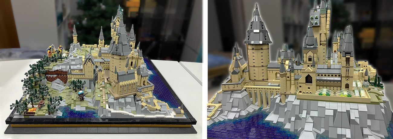 Hogwarts LEGO vs Fego