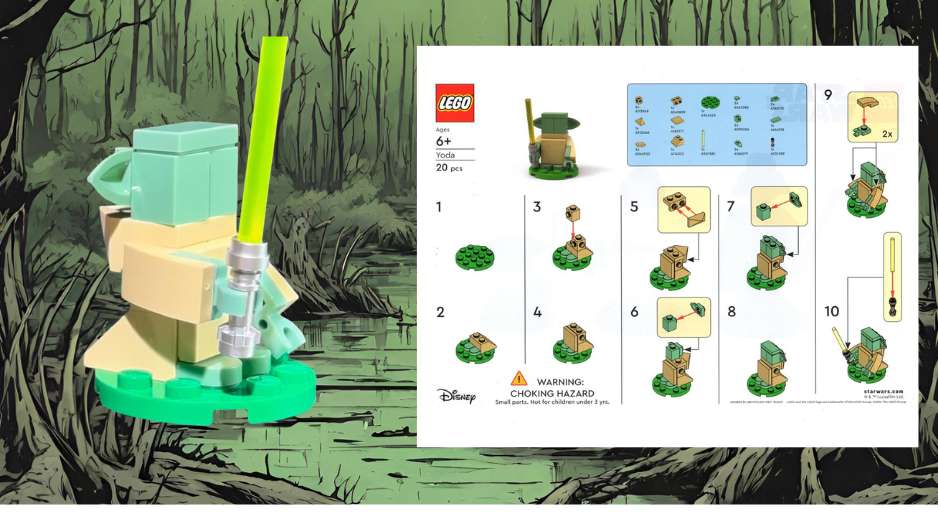 Build A Mini LEGO Yoda Event