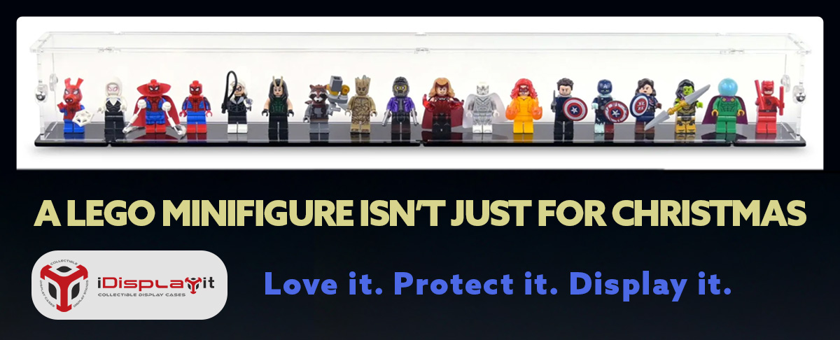 LEGO Minifigure display cases