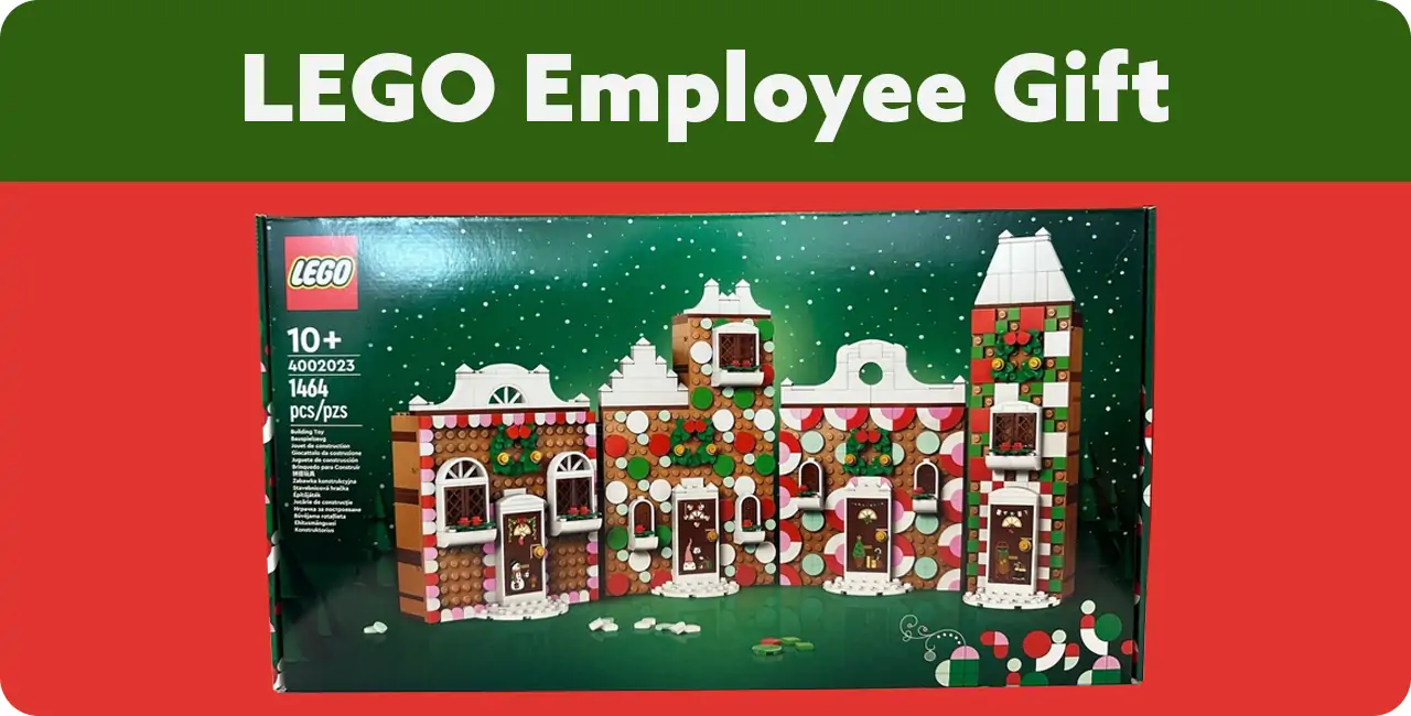 LEGO Reveal Employee Christmas Gift 2023 iDisplayit