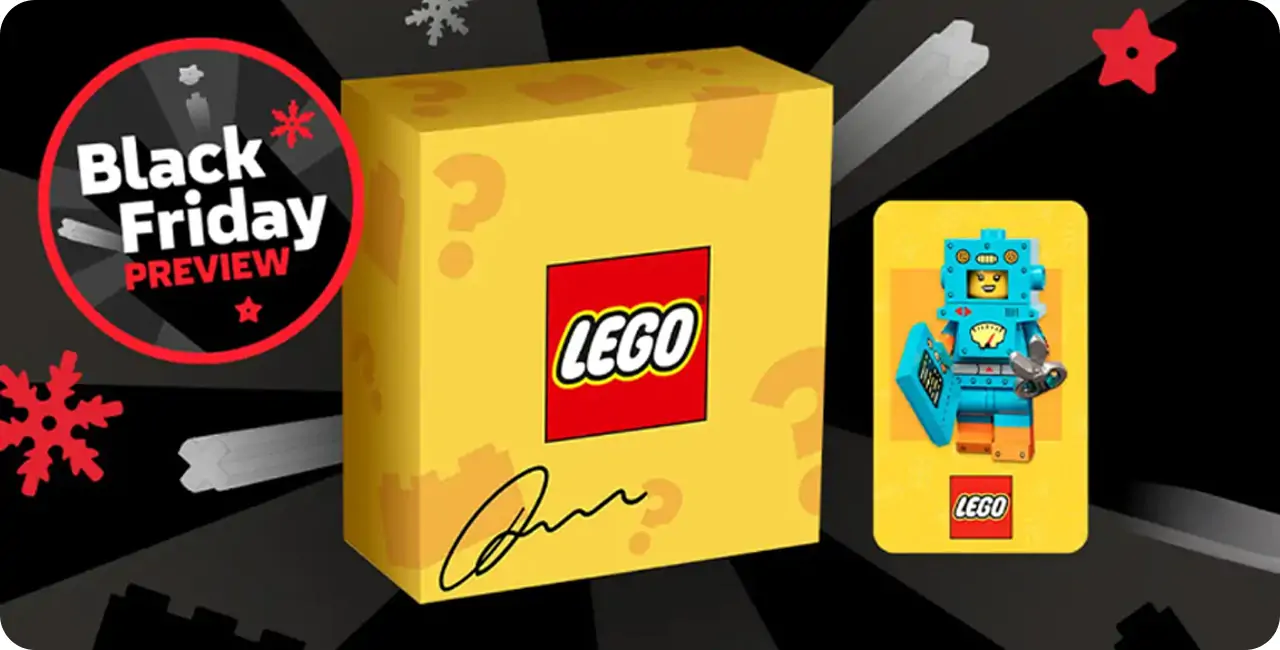 LEGO Black Friday Preview Giveaway 8th November iDisplayit