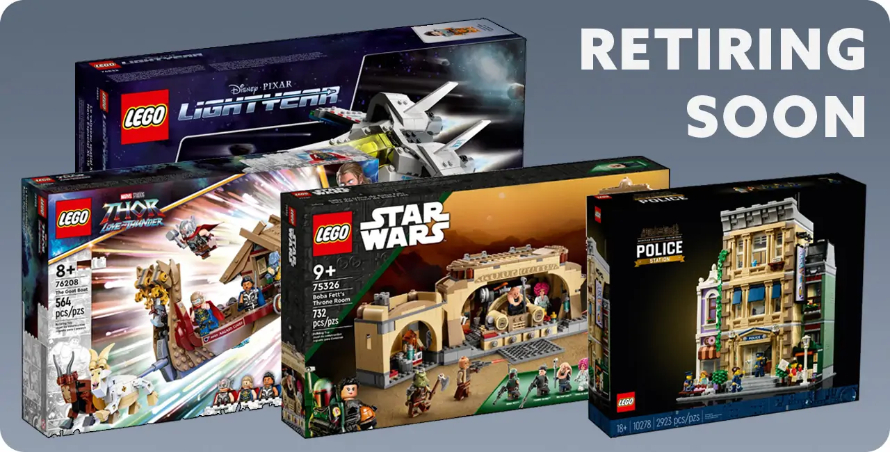 Lego sets best sale retiring soon