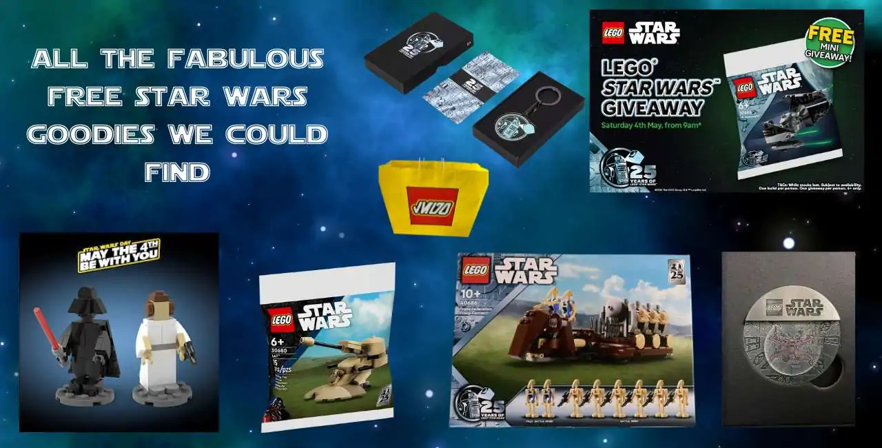 Star Wars May the Fourth Discounts & Deals Including A Free LEGO Event!