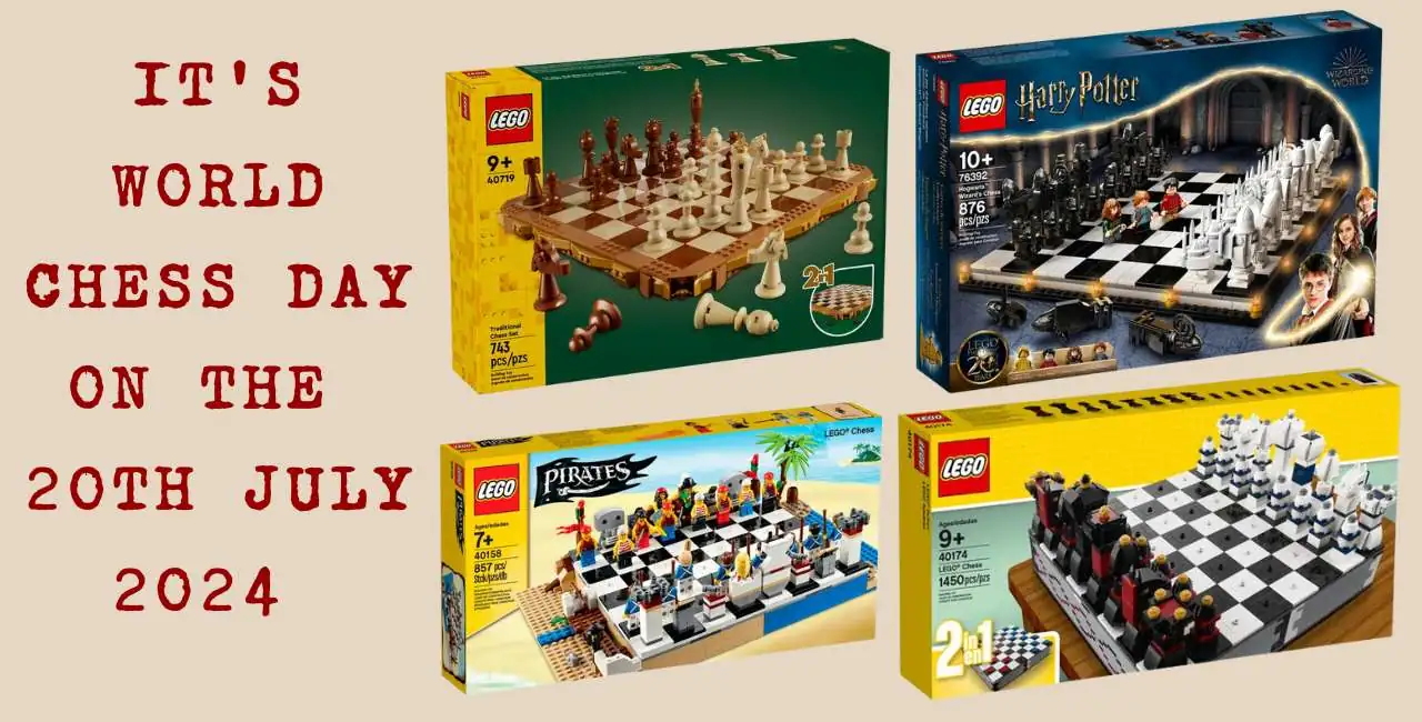 Lego iconic chess sale