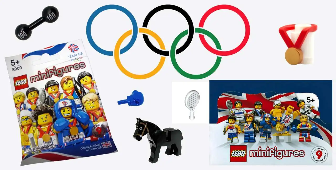 Lego minifigures team gb sale