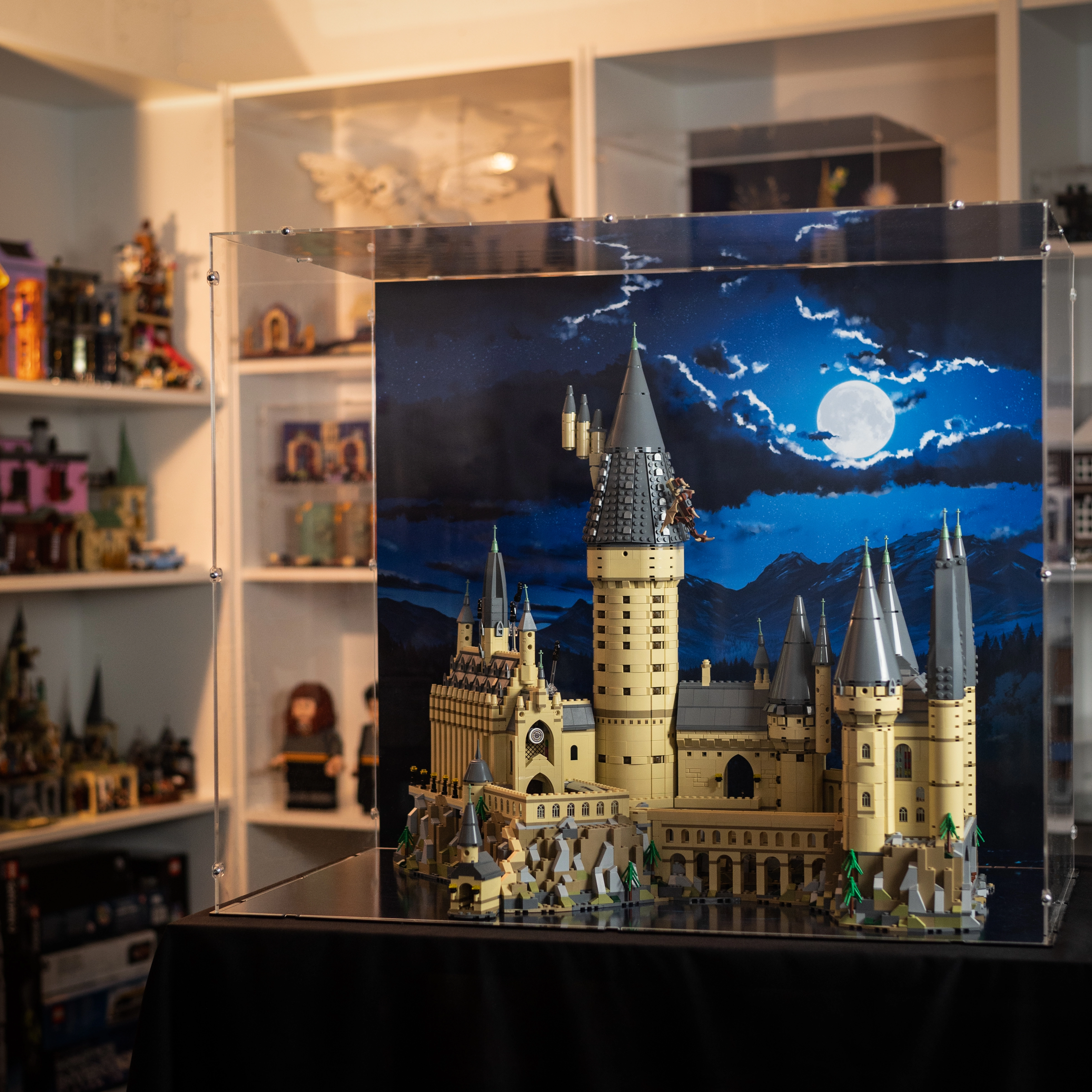 lego hogwarts castle display ideas