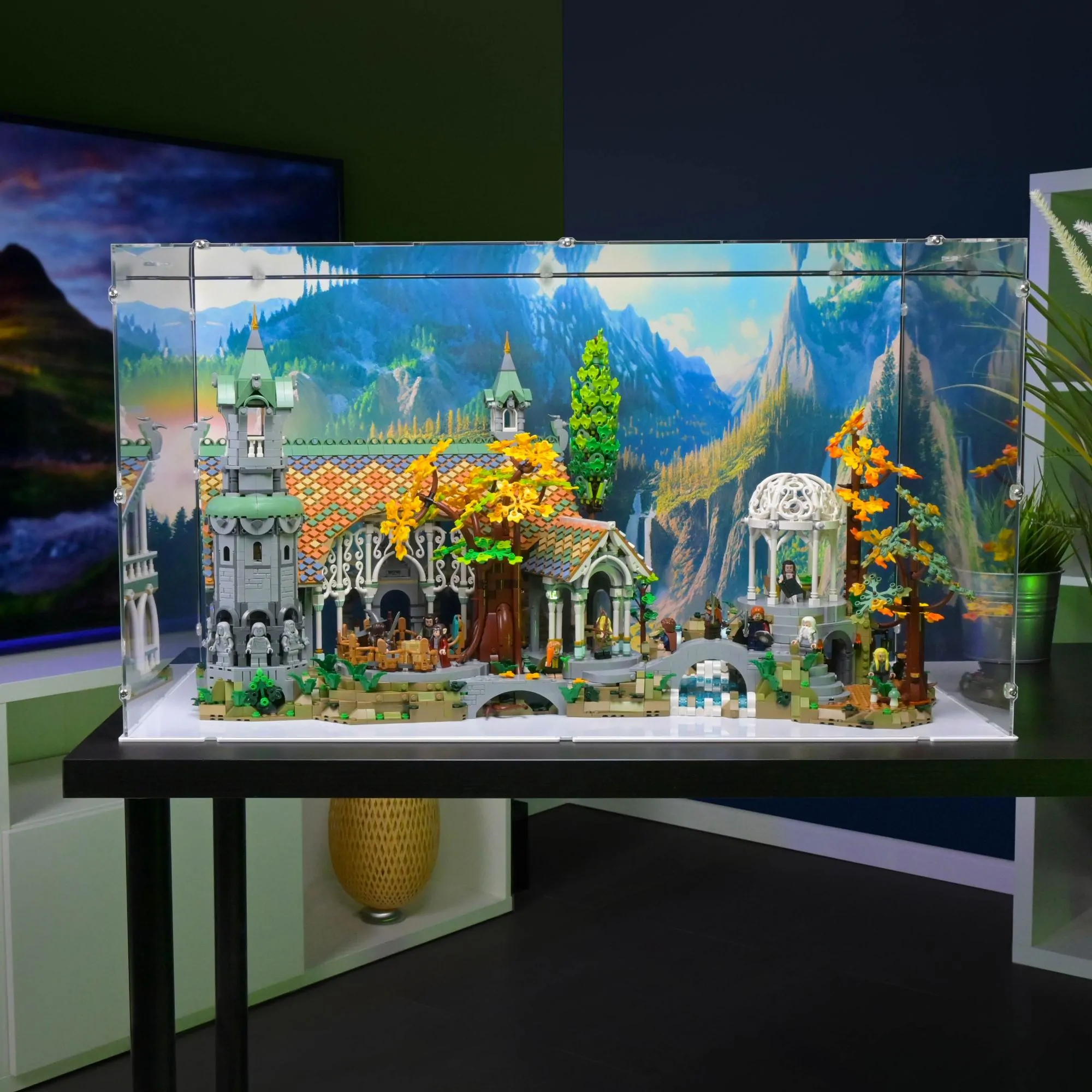 Acrylic Display Case for LEGO LOTR Rivendell