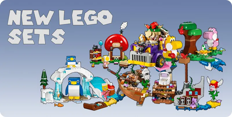 Five New Super Mario LEGO Sets Revealed